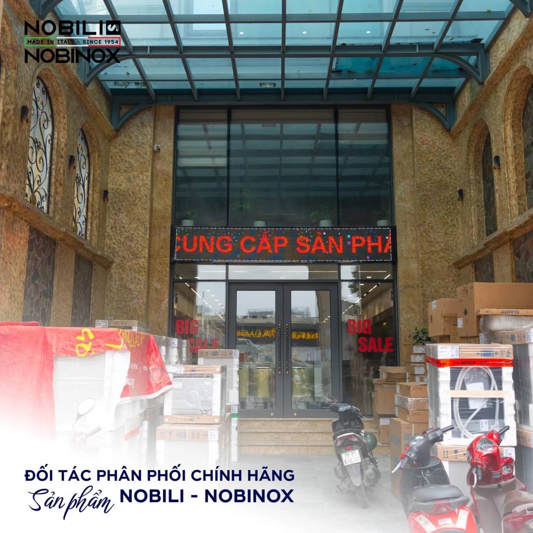 Đại lý Nobili - Nobinox chính hãng: Bếp Nam Dương 