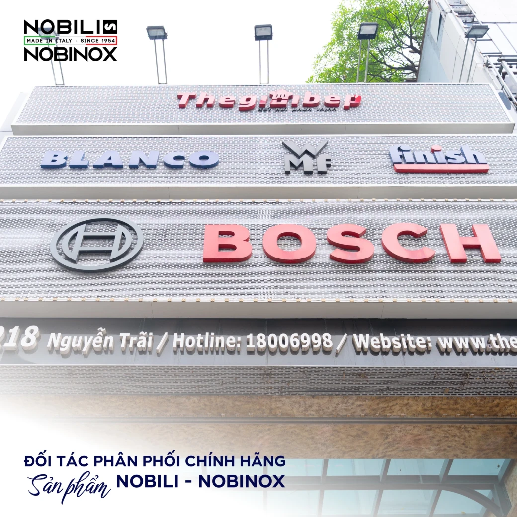 Ưu đãi hấp dẫn mua sản phẩm Nobili - Nobinox tại Bếp Nam Dương
