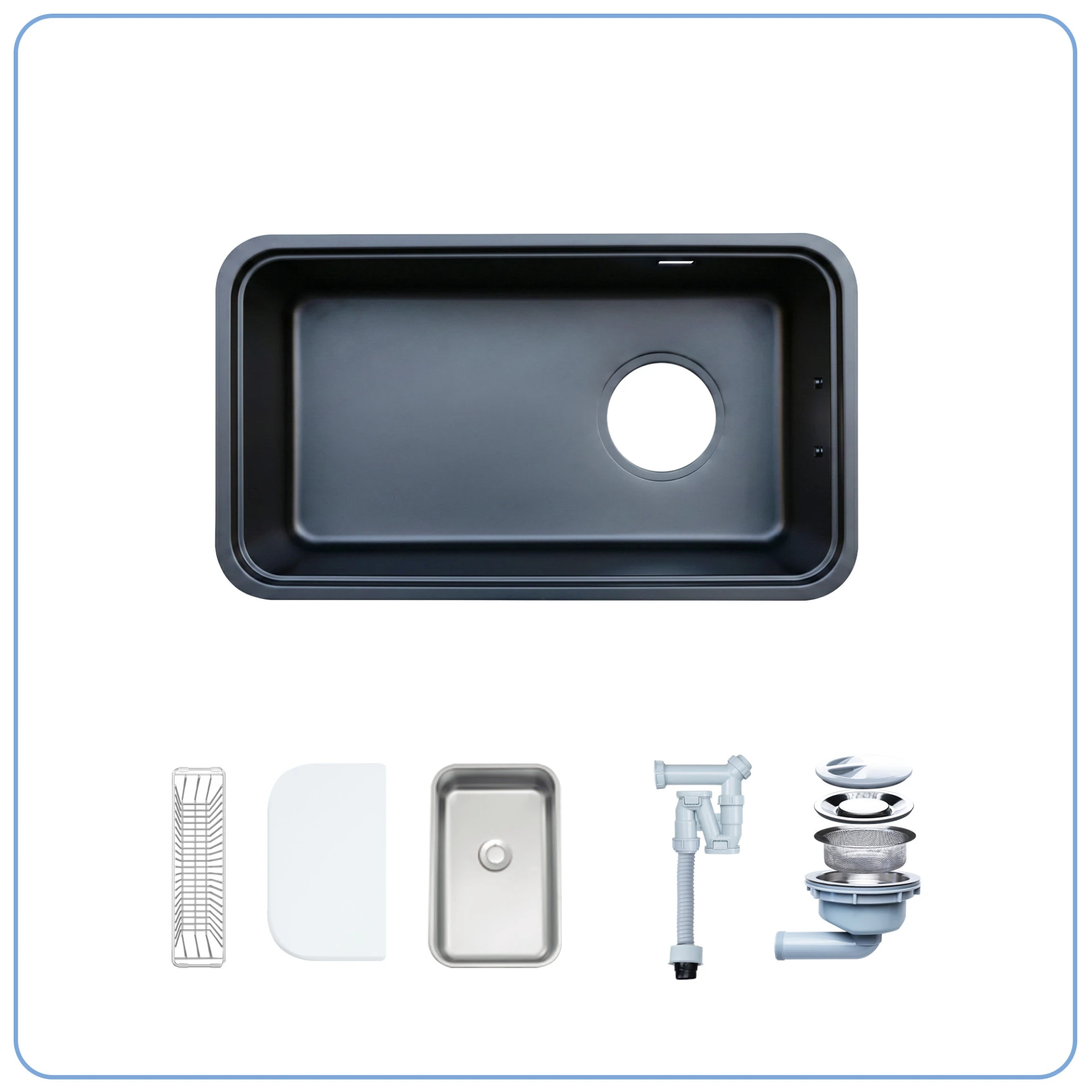 Lòng chậu Nobinox NOVA A284B